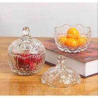 ราคา ผอบแก้ว ทรงกลม โถแก้วพร้อมฝา เกรดเอ เนื้อหนา (20513289543)