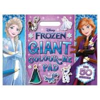ราคา Disney Frozen Giant Colouring Book Pad สําหรับเด็กด้วยสติ๊กเกอร์ Anna Elsa Olaf (26233245569)