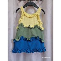 ราคา ชุดเดรสเด็กKloset_sz.3-4Y_ขนมชั้น (25663672613)
