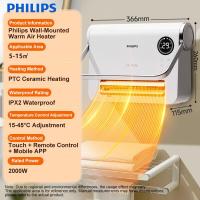 ราคา เครื่องทําความร้อนลมอุ่นติดผนัง PhilipsAHR3124FX (41168177143)