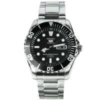 ราคา Seiko นาฬิกาข้อมือ สายสเเตนเลสรุ่นSNZF17K1-Black (340076115)
