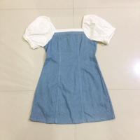 ราคา เดรสยีนส์สั้นงานป้ายเกาหลี (9214013867)