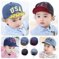ราคา หมวกแก๊ปยีนส์ USA ใต้ปีกหมวกลายดาว (2213893168)