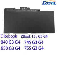 ราคา ✿แบตเตอรี่แล็ปท็อป Cs03xl สำหรับ HP EliteBook 840 850 745 755 G3 G4 ZBOOK 15U G3 mt43 HSTNN-IB6Y HSTNN-D (27411924296)