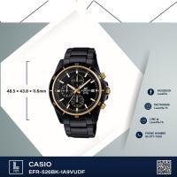 ราคา นาฬิกาข้อมือ CASIO รุ่น EFR-526BK-1A9VUDF EDIFICE -นาฬิกา (ประกันศูนย์เซ็นทรัล1ปี)(Black) (498593513)