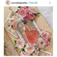 ราคา [Ponyo Stationery] เทปกุหลาบลอยดีไซน์ 1 รอบ (41863515226)