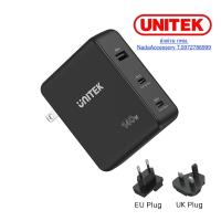ราคา [สินค้ารับประกัน 2 ปี] Unitek รุ่น P1115A หัว 140W พร้อมสายรองรับไฟสูงสุด 240W พร้อม Data Transfer ผลิตด้วยเทคโนโลยี GaN (24963422815)