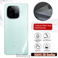 ราคา สําหรับ Vivo IQOO Z9 Turbo 5G คาร์บอนไฟเบอร์ฟิล์มสําหรับ IQOO Z9X z9turbo กลับป้องกันฟิล์ม IQOOZ9X Z9 IQOO Z9 X ใสคลุมทั้งหมดหน้าจอป้องกันสติกเกอร์ Z9 IQOO Z9S Pro (24078853805)