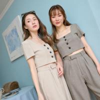 ราคา SHUUXME Lotte top (เสื้อครอปมีซับใน) (19795094111)