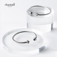 ราคา กำไลข้อมือ "Black Onyx Bracelet" ตัวเรือนสีเงินรมดำ หัวกำไลเป็นนิลแท้ ฟรีผ้าเช็ดเครื่องประดับ (23423708359)