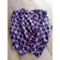 ราคา เสื้อวินเทจ อกป้าย ลาย dot มือสอง ✌️ (23980996727)