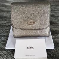 ราคา Coach กระเป๋าสตางค์ 3 พับ ใหม่เทียบมือ1 แท้ (3532694629)