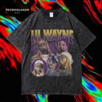 ราคา TRYWORLDBG OFFICIAL เสื้อยืด OVERSIZED "LIL WAYNE" | เสื้อยืดฟอก | ล้างหิน | เสื้อยืดโอเวอร์ไซส์ | LILL WAYNE WASHING เสื้อยืด VINTAGE RAP TEE (43700370307)