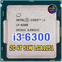 ราคา ซีพียู CPU Intel Core i3-6300 3.8GHz 2คอ4เทรด LGA 1151 ฟรีซิลิโคน1ซอง i3 6300 (25413478451)