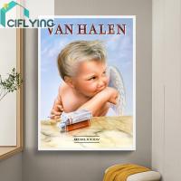 ราคา Van Halen ภาพวาดตกแต่งโปสเตอร์ Wall Art Home Decor สําหรับ Bar Club 50x70 ซม. [Ciflying.th] (28561746086)