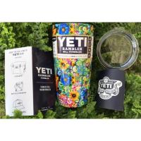 ราคา ❤️แก้วเก็บความเย็นYETI Rambler ขนาด 20oz ลายgarden ❤️ (639979872)