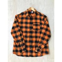 ราคา No.39 H&M ชาย แขนยาว ลายสก๊อตส้ม-ดำ ไซส์ L (27778069590)