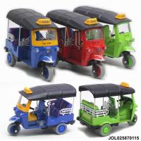 ราคา โมเดลรถตุ๊กๆ มีเสียง มีลานวิ่งได้ เสมือนจริง โมเดลตุ๊กๆ TAXIตุ๊กๆ โมเดลรถ สามล้อ รถ3ล้อ แท็กซี่ไทย 5352 # (11198036366)
