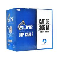 ราคา GLINK (GL5004) สายแลน CAT5e UTP Cable (305m./Box) สำหรับภายในอาคาร สายสีขาว (25563673698)