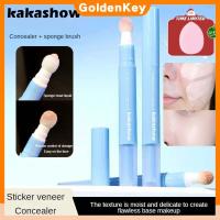 ราคา 【สต๊อกพร้อม】【ของขวัญฟรี】Kakashow Patch Facial Concealer Liquid Pen Lotion Brighten Tear Groove Cover Spots Facial Dark Circles Acne Marks 【RichServX】 GoldenKey (40807878766)