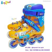 ราคา Toyznet รองเท้าอินไลน์สเก็ต Hawaii สีส้ม-ฟ้า รุ่น YX-SC04-HW-OR (13139916729)