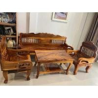 ราคา โซฟาไม้ชุดรับแขกครบชุดผลิตจากไม้เนื้อแข็ง(ภาคใต้มีบริการจัดส่ง) (25934432935)