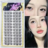 ราคา Girl Group Idol ACE ขนตาปลอมเริ่มต้น Segmentation Trilogy ขนตาปลอมดอกทานตะวันรูปร่างธรรมชาติตุ๊กตาบาร์บี้ขนตาปลอม (27405964786)