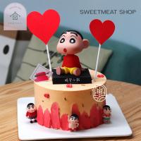 ราคา ตุ๊กตาแต่งเค้ก ตุ๊กตาชินจัง แต่งเค้ก เค้กวันเกิด 571 572 (21029995076)