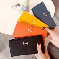ราคา กระเป๋าสตางค์ผู้หญิงแบบยาวกระเป๋าเงินชั้นแรก Hermes เหมาะสำหรับพับสองพับแฟชั่นระดับไฮเอนด์กระเป๋าเงินยาว (44262104987)