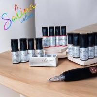 ราคา สีสักคิ้ว สีสักปาก Salina 15 ml. (25140348876)