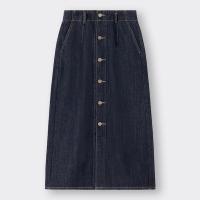 ราคา กระโปรงยีนส์ GU สีเข้ม (24220316056)