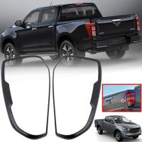 ราคา ครอบไฟท้าย รถกระบะ MAZDA BT-50 BT50 ครอบกันรอยไฟท้าย มาสด้า บีที50 BT50 2020-2021 สีดำ (10504887533)