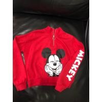 ราคา เสื้อครอปH&M มิกกี้เมาส์ สีแดง (25307085561)