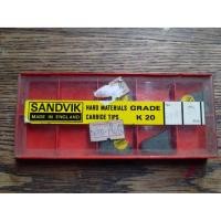 ราคา SANDVIK มีดเล็บ K20 G16 ทรงหัวเรือ ฐาน 16มม.(5/8") x หนา 6.3มม.x สูง 20มม. ราคา/1เม็ด CARBIDE TIPS #24 (18386822471)