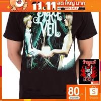 ราคา เสื้อวง Pierce The Veil ผ้ายืด แฟชั่น วินเทจ เพี๊ยชเดอะเวล RCM1574 (1364826603)