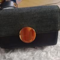 ราคา กระเป๋าสะพายข้างCHARLES&KEITHยีนน้ำเงินสวยมาก8นิ้วค่ะ (42152970117)