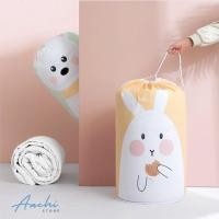 ราคา กระเป๋าหูรูดผ้าร่มชูชีพพลาสติกกันน้ําพับได้สะดวกสําหรับเก็บผ้าห่มผ้าห่มผ้าห่มเสื้อผ้าฤดูหนาว (43763523515)