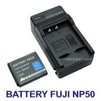 ราคา (Set 1+1) FNP-50 / NP-50 / FNP50 / NP50 Battery and Charger For Fujifilm X10,X20,XF1,XP200,F300,F500,F600,F800,F900,REAL (6343463289)