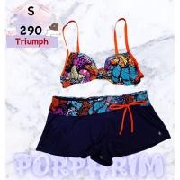 ราคา ชุดว่ายน้ำ สองชิ้น Triumph ไซส์ S ของใหม่ไม่เคยใช้งาน สีส้ม (29152764296)