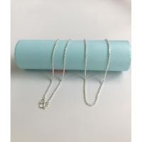 ราคา สร้อยคอลายไข่ปลาตัดเหลี่ยมเงินแท้925 เครื่องประดับเงินแท้ สร้อยคอ สร้อยเงินแท้ (17296635647)