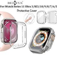 ราคา beiziye เคส TPU แบบใส สำหรับหน้าปัดนาฬิกา iWatch series 11 10 9 Ultra3/2 8 Ultra 7 49mm 42mm 46mm 41mm 45mm 38mm 40mm 42mm 44mm สำหรับ iWatch SE3 6 SE 5 4 3 2 1 (2212725433)