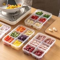 ราคา กล่องเก็บอาหาร พลาสติก ช่อง กล่องถนอมอาหาร พร้อมฝาปิด 4/6 เก็บอาหารอเนกประสงค์ (40812076020)