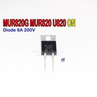 ราคา MUR820G MUR820 U820 ONSEMI Ultrafast Power Rectifier Diode 8A 200V DIODE ไดโอด (10898138670)