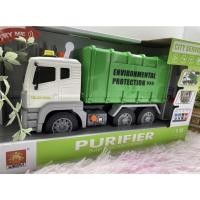 ราคา พร้อมส่ง รถของเล่น รถขยะ รถขนขยะ รถขยะสีเขียวคันใหญ่ Car รถเด็กเล่น ของขวัญ ของเล่นเสริมพัฒนาการ (21130663533)