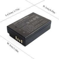 ราคา ❤️ Lp-E17 Lpe17 E17 แบตเตอรี่สําหรับ Canon EOS M3 M5 M6 200D 750D 760D T6i T6s 8000D, Kiss X8i (26680265574)