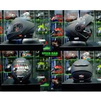 ราคา Real รุ่น Storm Force Black Matt หมวกกันน็อคสีดำ ยกคางได้ (22804617087)