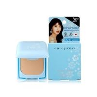 ราคา แป้งพัฟCute Press Evory Snow Whitening&Oil Control Foundation Powder SPF30 PA+++ ขนาด 5 g มีพัฟ+กระจก (แป้งฟ้า) (24529870962)