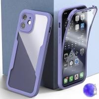 ราคา 360°เคสโทรศัพท์มือถือแบบแข็ง กันกระแทก ป้องกัน ด้านหน้า และด้านหลัง สองด้าน สําหรับ iPhone 13 12 Pro Max 12 13 12Pro 13Pro 12ProMax 13ProMax (19640595737)