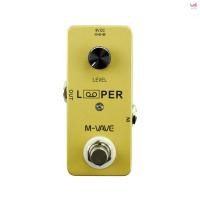 ราคา M-VAVE ROOPER ห่วงกีตาร์ขนาดเล็ก กีตาร์ไฟฟ้า Looper Effect Pedal Max. 5 นาทีบันทึกเวลาไม่ จํากัด เปลือกโลหะเต็มรูปแบบ (28736404613)