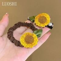 ราคา ชนะที่หนึ่งในบัดดลยางรัดผมดอกทานตะวันเชือกผูกผมสาวสไตล์พระเครื่องประดับผมป่าที่สวยงาม (24988391743)